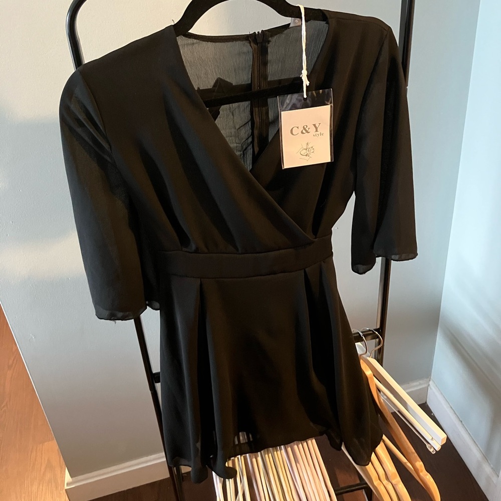 Black Mini Dress/Tunic